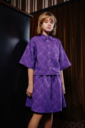 CMF PURPLE BLOUSE