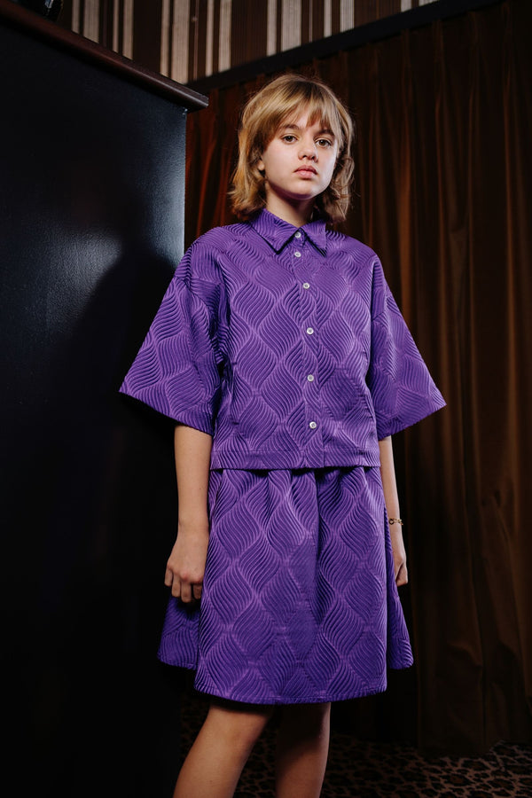 CMF PURPLE BLOUSE