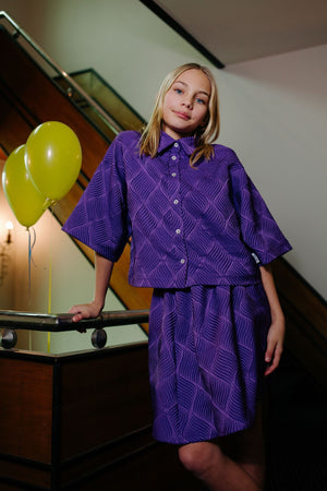 CMF PURPLE BLOUSE