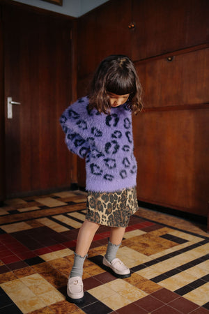CMF LEOPARD FLUFFY SWEATER
