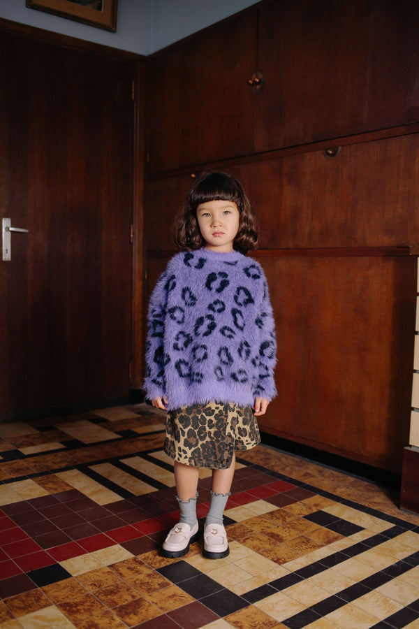 CMF LEOPARD FLUFFY SWEATER