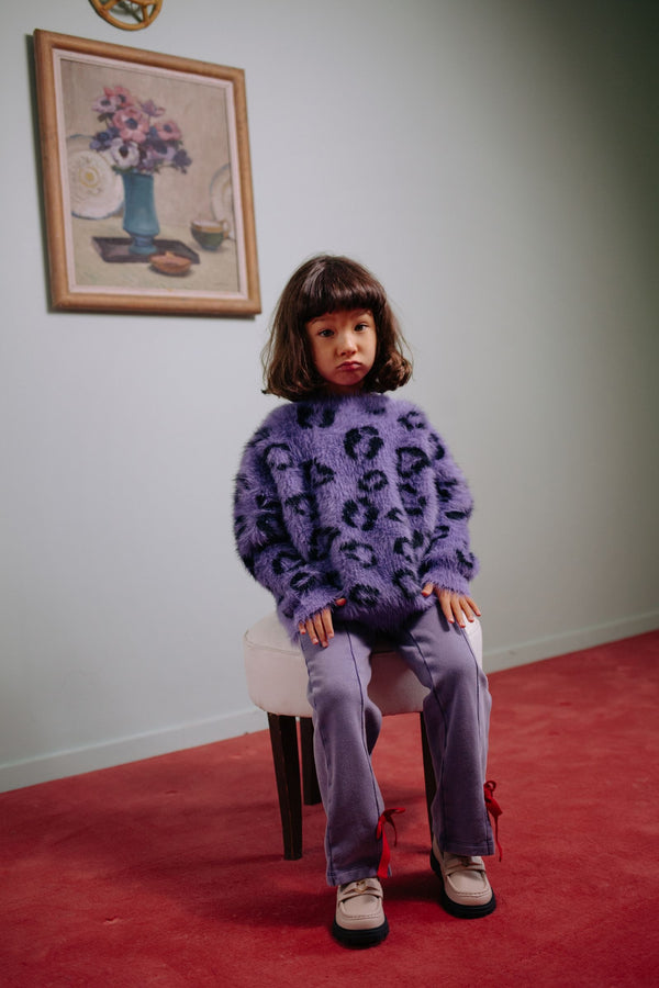 CMF LEOPARD FLUFFY SWEATER