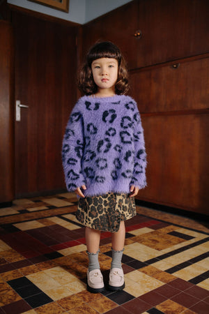 CMF LEOPARD FLUFFY SWEATER