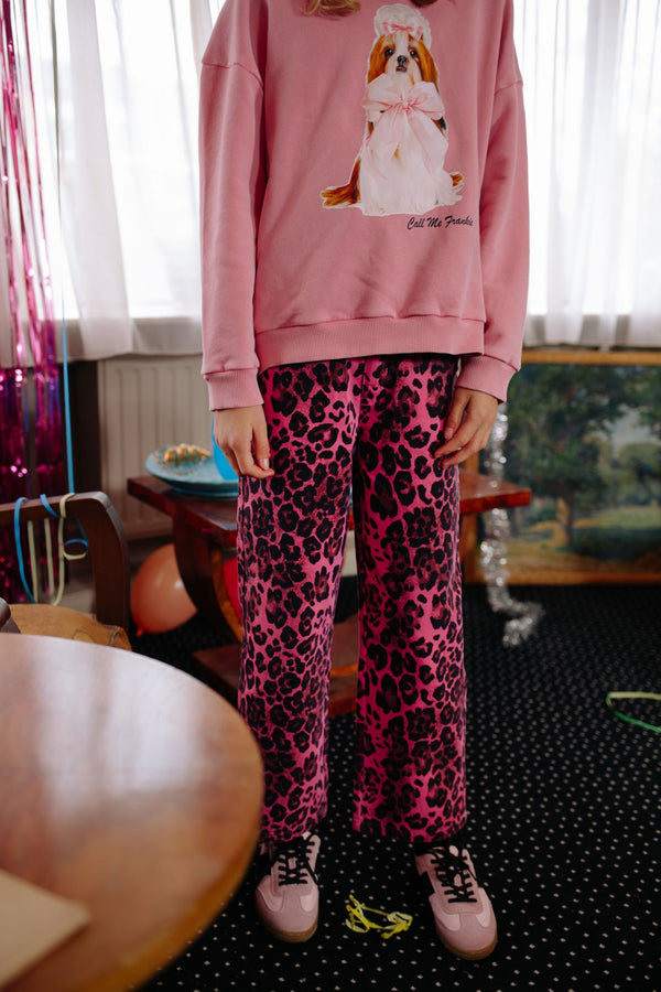 CMF LEOPARD PANTS PINK