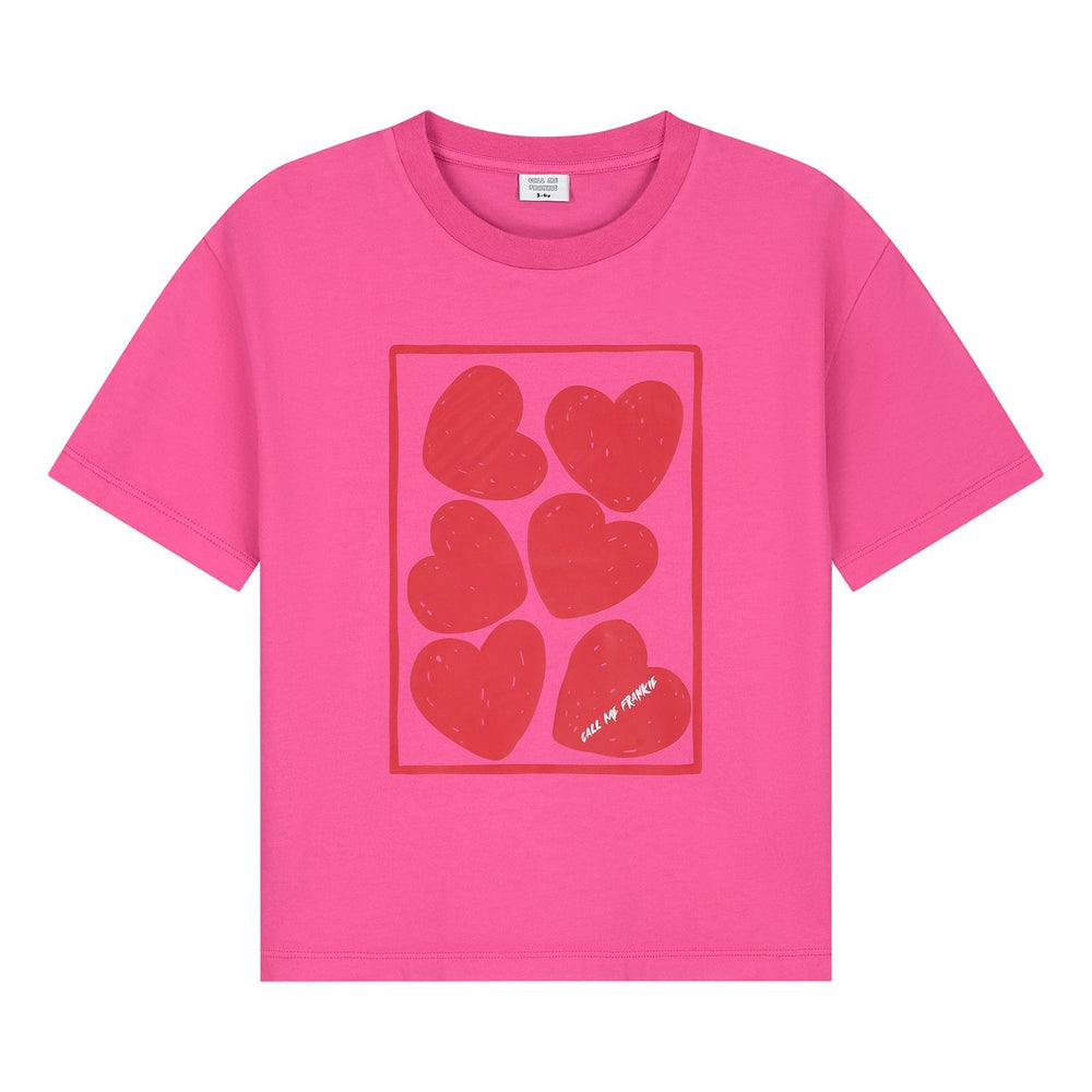 CMF HEARTS PINK T-SHIRT