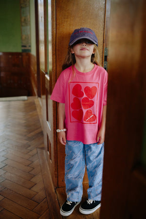CMF HEARTS PINK T-SHIRT