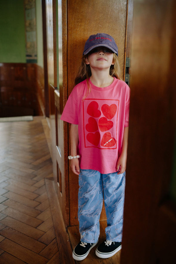 CMF HEARTS PINK T-SHIRT