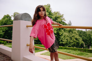 CMF HEARTS PINK T-SHIRT
