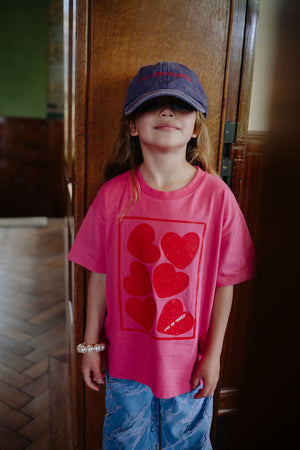 CMF HEARTS PINK T-SHIRT