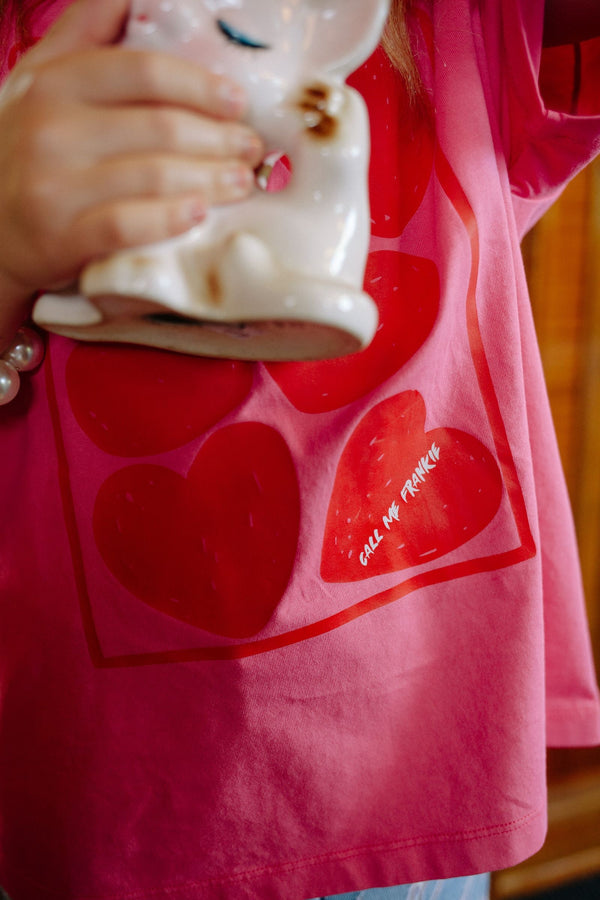 CMF HEARTS PINK T-SHIRT