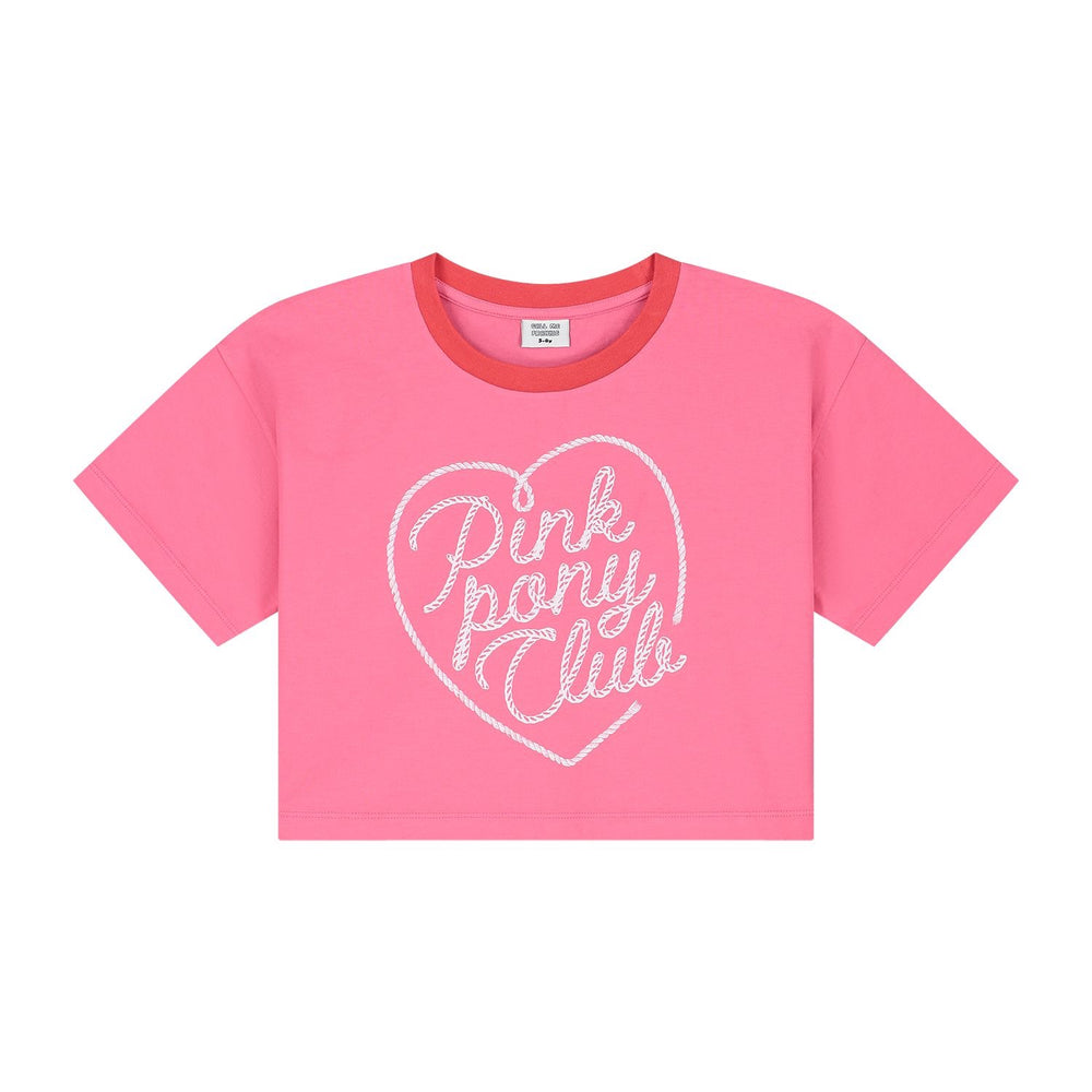 CMF PINK PONY CLUB CROPPED T-SHIRT
