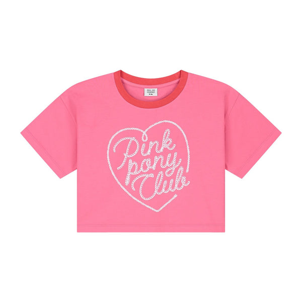 CMF PINK PONY CLUB CROPPED T-SHIRT
