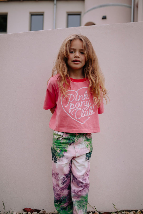 CMF PINK PONY CLUB CROPPED T-SHIRT