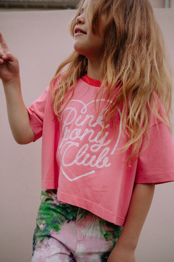 CMF PINK PONY CLUB CROPPED T-SHIRT