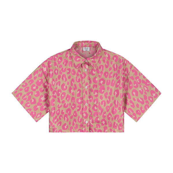 CMF PINK LEOPARD BLOUSE
