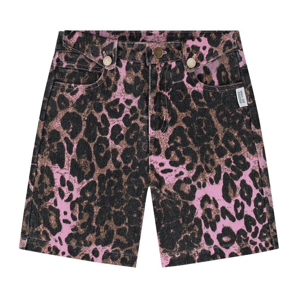 CMF PINK LEOPARD SHORTS