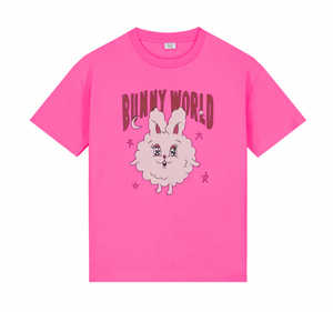 CMF BUNNY WORLD T-SHIRT PINK